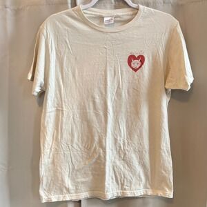 Melodie Perrault Mens Shirt Devil Youre in my Head Graphic Print Grunge 19657